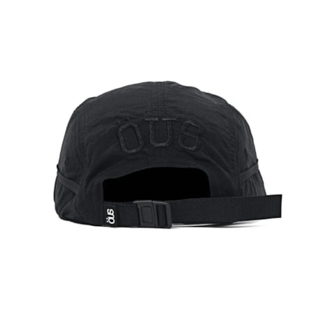 Boné Ous Five Panel Phibo Essencial Black 