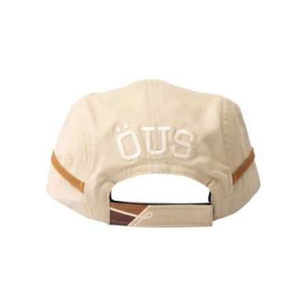 Boné Ous Five Panel Phibo S Creme