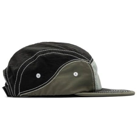 Boné Ous Five Panel Yin Yang Cinza