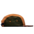 Boné Ous Phibo Five Panel Marrom Verde