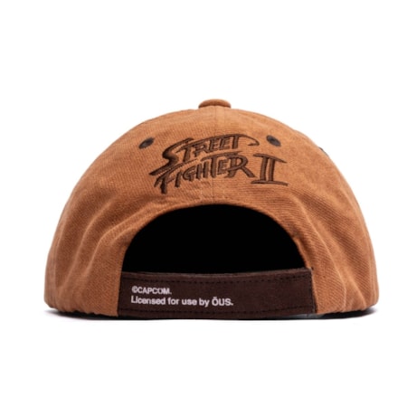 Boné Ous X Street Fighter Dad Hat Dhalsim