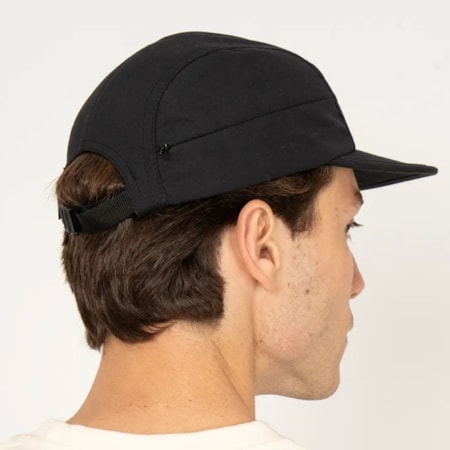 Boné Rvca 5 panel Option Preto 
