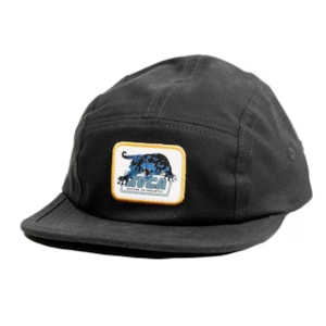 Boné Rvca 5 panel Panther Va Preto 