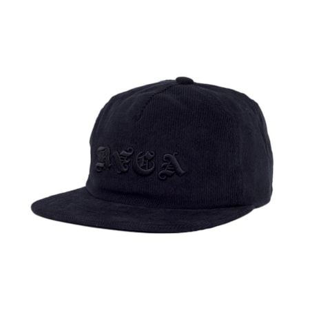 Boné Rvca Benji Old E Claspback Black