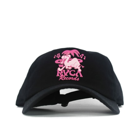 Boné Rvca Records Snapback Preto 