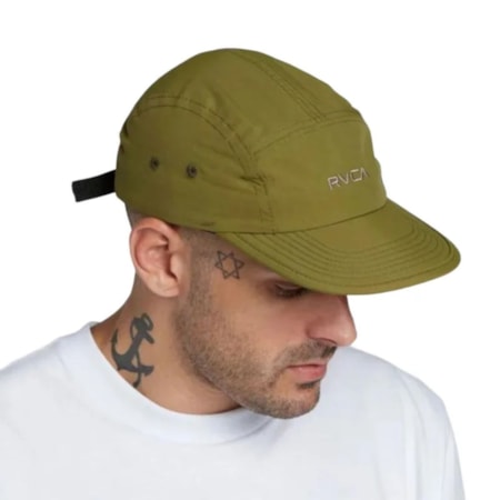 Boné Rvca Small Five Panel Verde