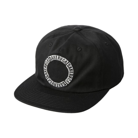 Boné Rvca X Baker Snapback Preto