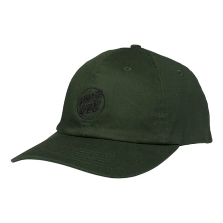 Boné Santa Cruz Dad Hat Opus Dot Verde Musgo