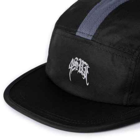 Boné Sufgang Five Panel 4Suf Preto Cinza