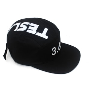 Boné Tesla Footwear Five Panel 369 Black