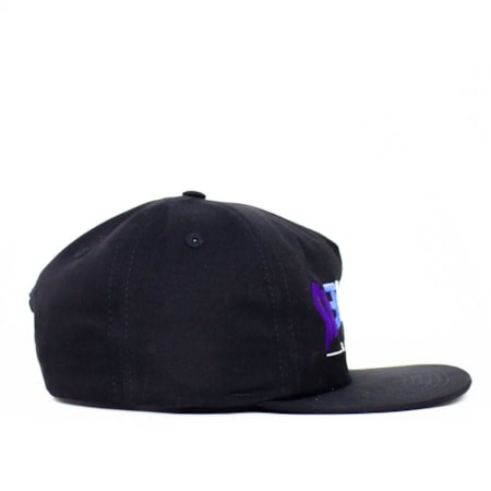 Boné Thrasher Snapback Rainbow Preto