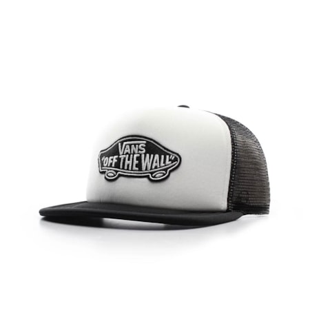 Boné Vans Classic Patch White Black VN000H2VYB2