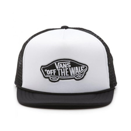 Boné Vans Classic Patch White Black VN000H2VYB2