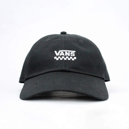 Boné Vans Court Side Black Checkerboard VN0A31T6J0Z