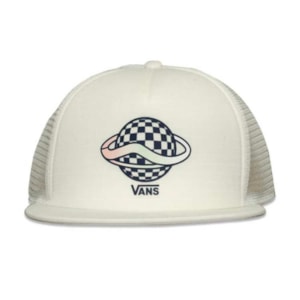 Boné Vans Trucker Dna Unstructure White VN00066YWHT