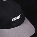 Boné Vishfi Classic Dad Hat Black Gray
