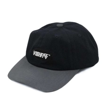 Boné Vishfi Classic Dad Hat Black Gray