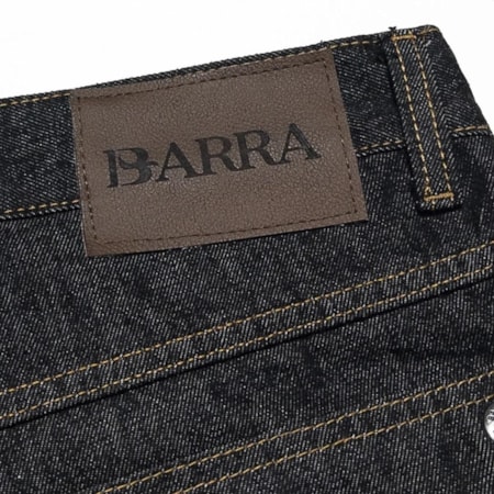 Calça Barra Crew Jeans Coracao B Grafite