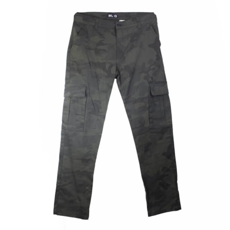 Calça Cargo Black Sheep Sarja Camuflada