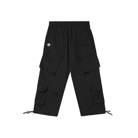 Calça Cargo Mvrk Sarja Equilibrium Preta