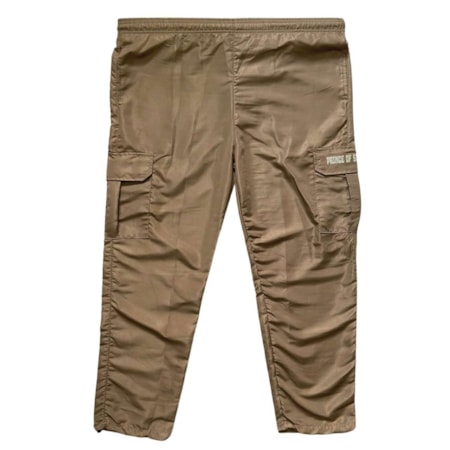 Calça Cargo Prince Refletivo Tactel Marrom