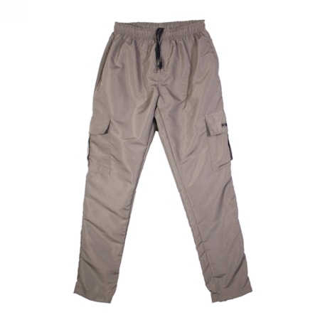 Calça Cargo Prince Tactel Marrom