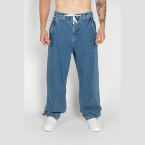 Calça Dc Shoes Jeans Worker Baggy Ice Blue 