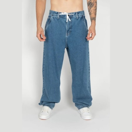 Calça Dc Shoes Jeans Worker Baggy Ice Blue
