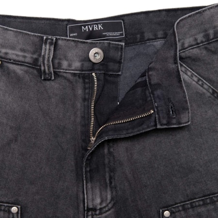 Calça Jeans Mvrk Reconstruction Preto