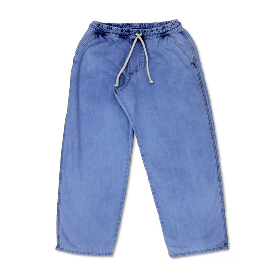 Calça Jeans Narina Oversize Azul Claro