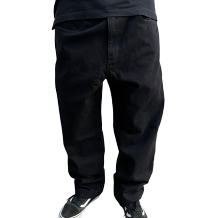 Calça Jeans Prince Baggy Full Black 