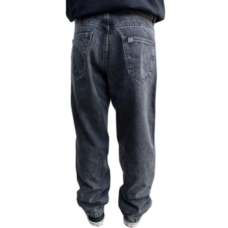 Calça Jeans Prince Baggy Marble Black 