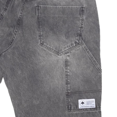 Calça Lrg Jeans Bad Gray Pants Denin