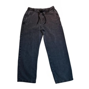 Calça Lrg Jeans Jogger  Baggy Pant Black 
