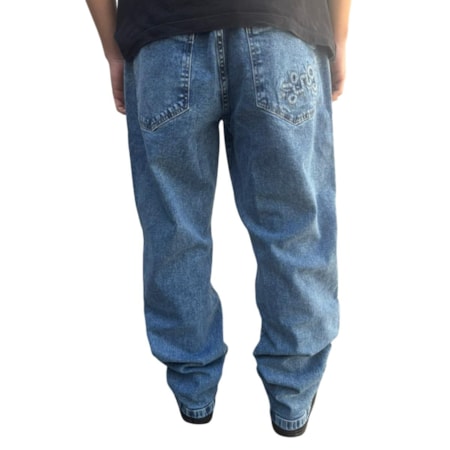 Calça Lrg Jeans Lifted Blue Pants Denin