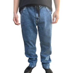 Calça Lrg Jeans Lifted Blue Pants Denin