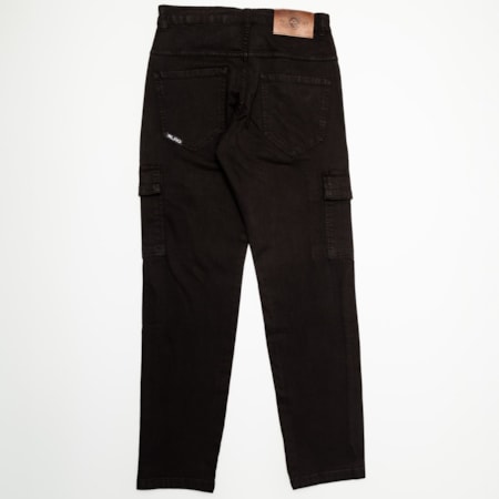 Calça Lrg Sarja Street Preto