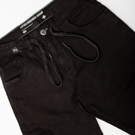 Calça Lrg Sarja Street Preto