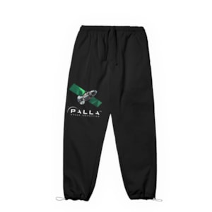 Calça Moletom Palla World Analytics Preto