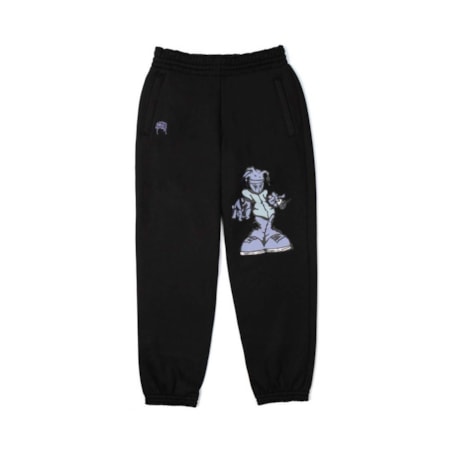 Calça Moletom Sufgang Joker $ Black