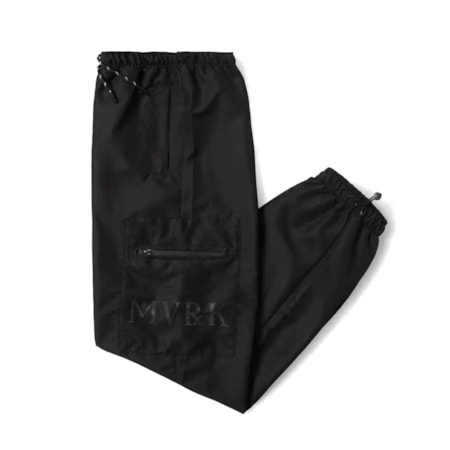 Calça Mvrk Tracksuit Refletiva Preta