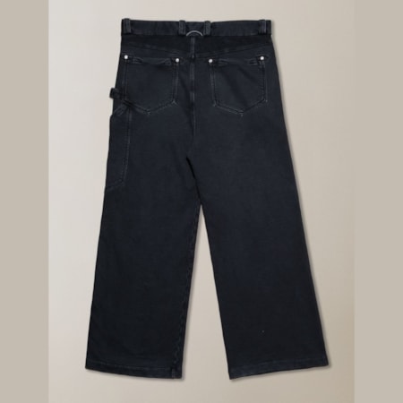 Calça Quadro Creations Fixer Straight Stoned  Preto 