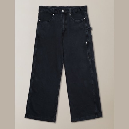 Calça Quadro Creations Fixer Straight Stoned  Preto 