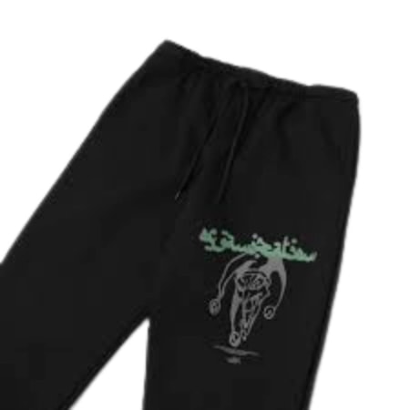 Calça Sufgang Moletom Joker Arabic Preto