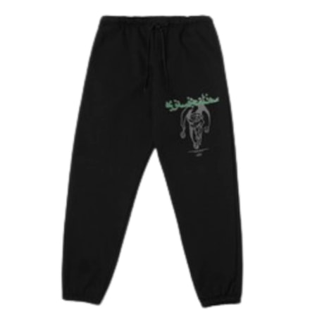 Calça Sufgang Moletom Joker Arabic Preto