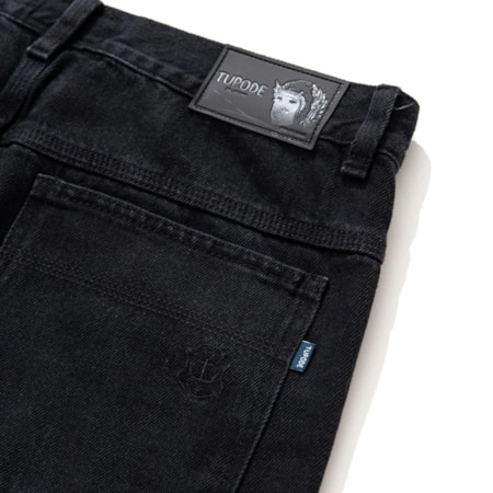 Calça Tupode Jeans 678 Preto Stone