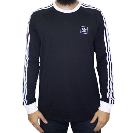 Camisa Adidas Ls Cali Preta