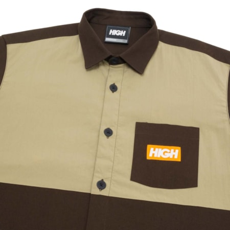 Camisa High Company Button Shirt Dallas Brown