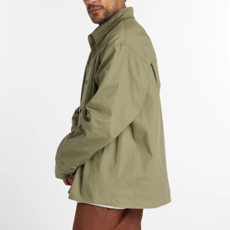 Camisa New Balance Numeric Botton Up Green