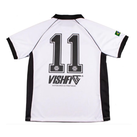 Camisa Vishfi Jersey Retro Classic World Cup 2022 Branca